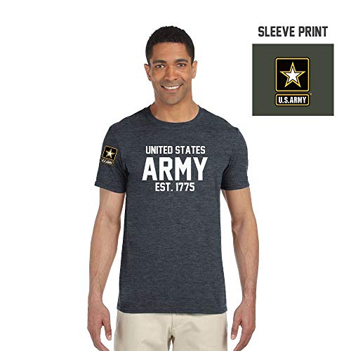 BROOKLYN VERTICAL US Army T-Shirt est. 1775 - U.S Military Training Men ...