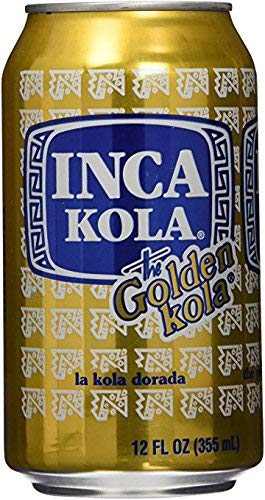 Inca Kola Golden Soda, 12 oz Cans (24-Pack)