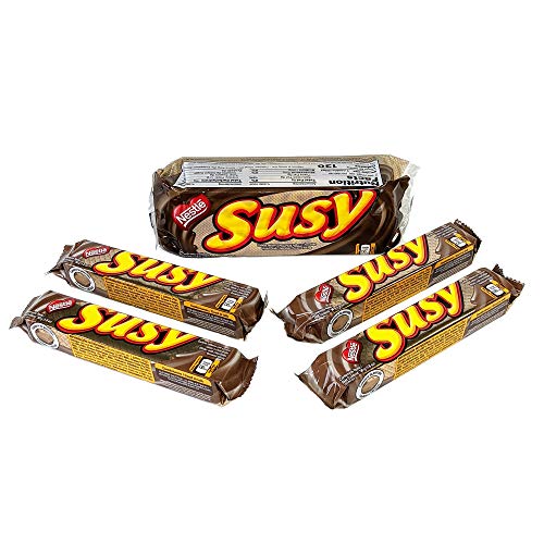 Nestle Susy Maxi Chocolate-Filled Wafer Cookies (4-Pack, 50 g Each)