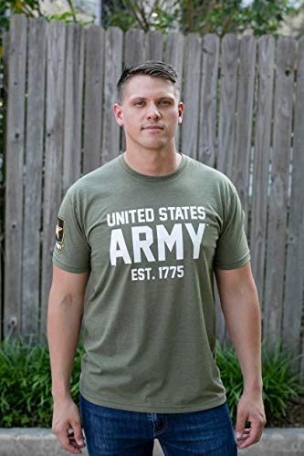 Brooklyn Vertical US Army T-Shirt est. 1775 - U.S Military Training Herren Hemd... - Bild 34 von 53