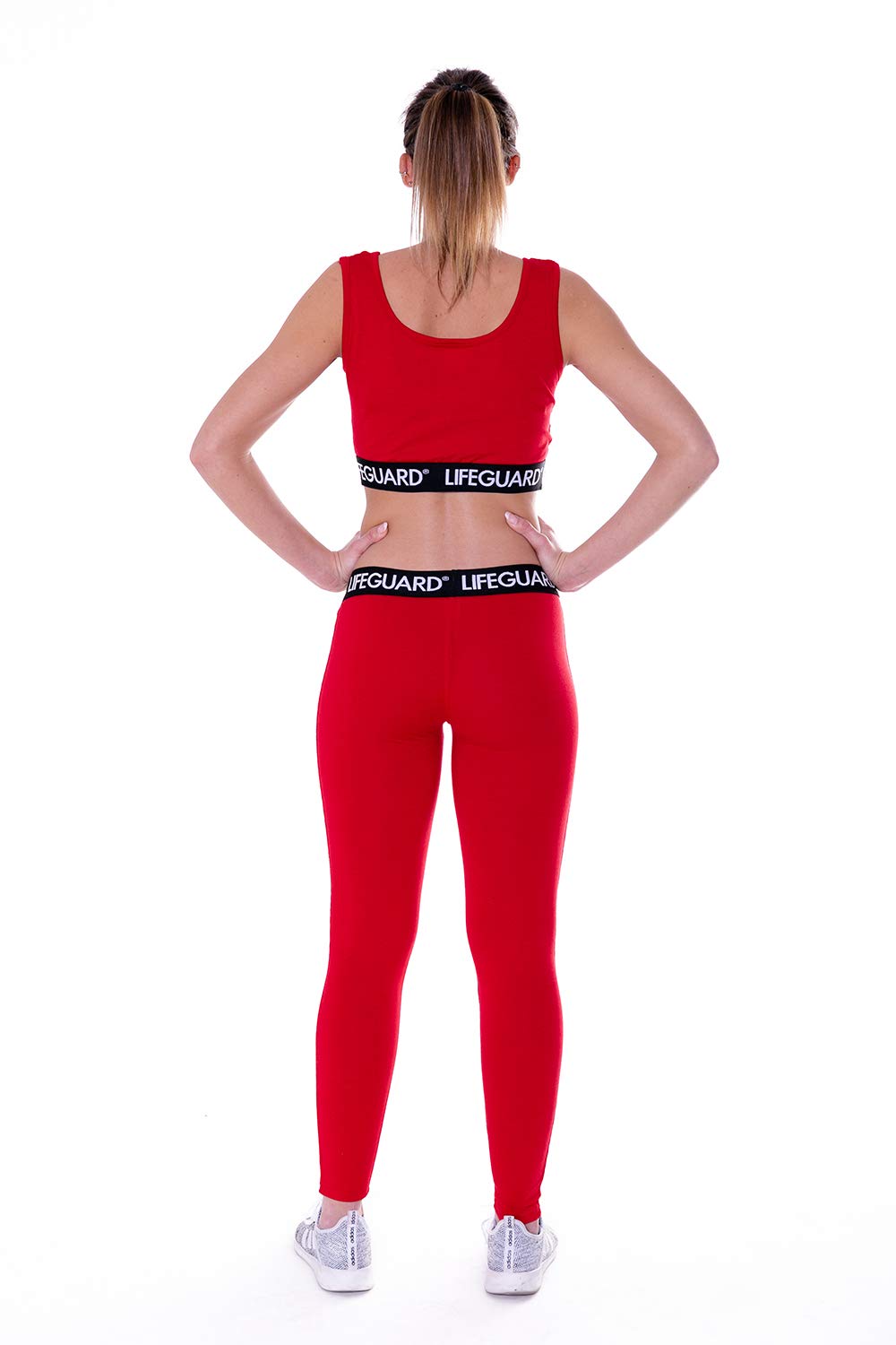 LIFEGUARD Officially Licensed Womens Ladies Sports Bra and Legging Set Runnin... - Picture 17 of 25