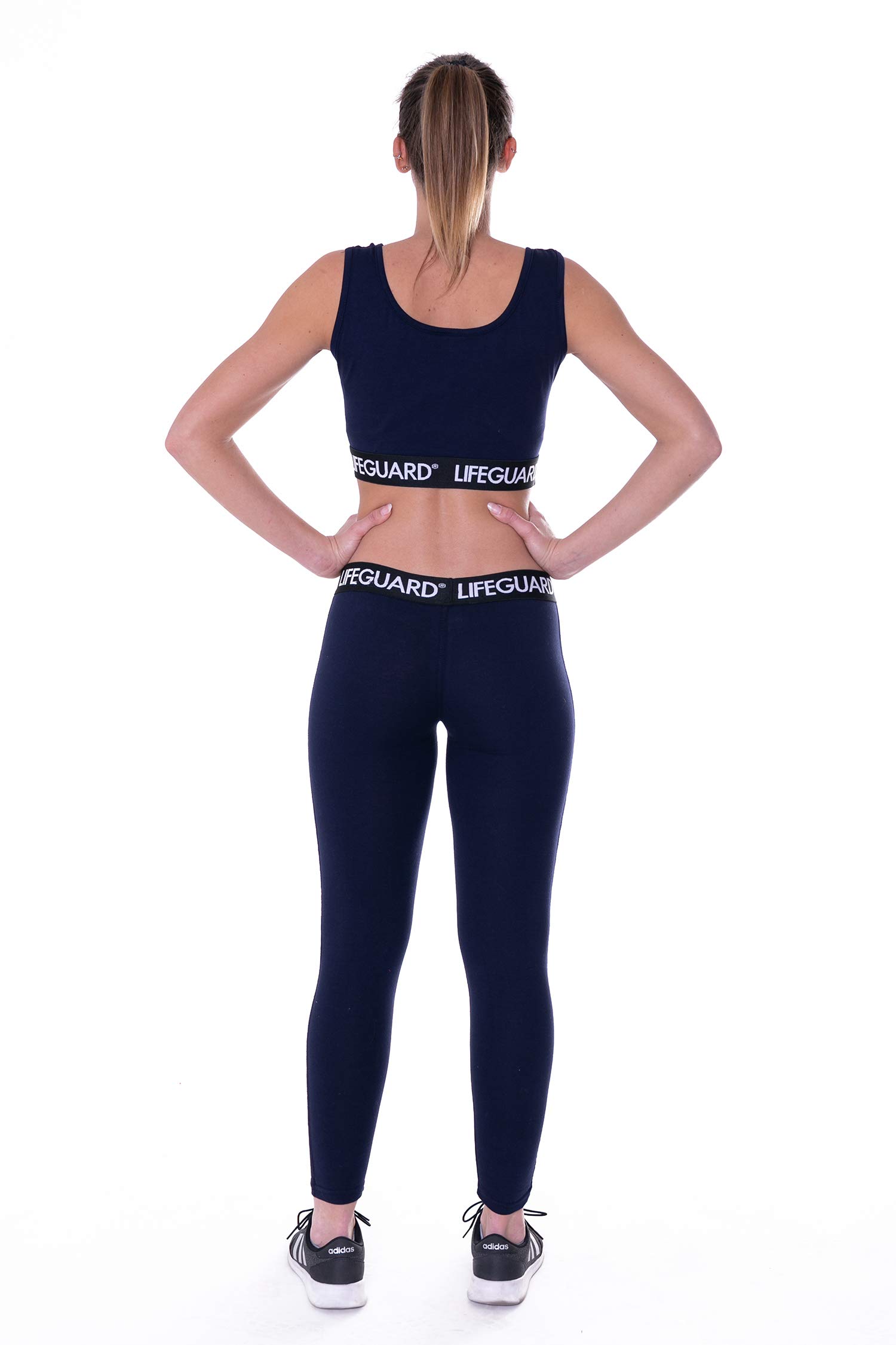 LIFEGUARD Officially Licensed Womens Ladies Sports Bra and Legging Set Runnin... - Picture 13 of 25