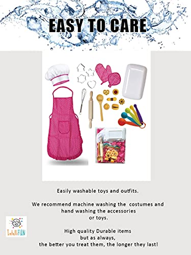 IntelliFun Toddler Kids Dress Up Pretend Role Play Costume Sets with Accessor... - Picture 9 of 44