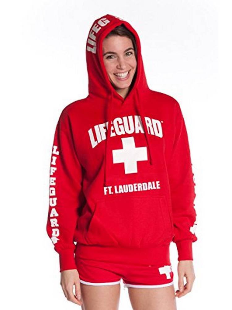 LIFEGUARD Official Ladies Fort Lauderdale Hoodie White - Picture 2 of 19