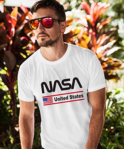BROOKLYN VERTICAL 2-Pack NASA Mens Short Sleeve Cr - Picture 27 of 30