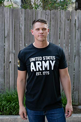 Brooklyn Vertical US Army T-Shirt est. 1775 - U.S Military Training Herren Hemd... - Bild 10 von 53