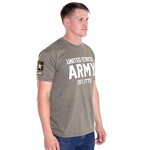 Brooklyn Vertical US Army T-Shirt est. 1775 - U.S Military Training Herren Hemd... - Bild 37 von 53