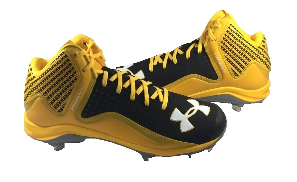 under armour mens yard mid st metal cleat