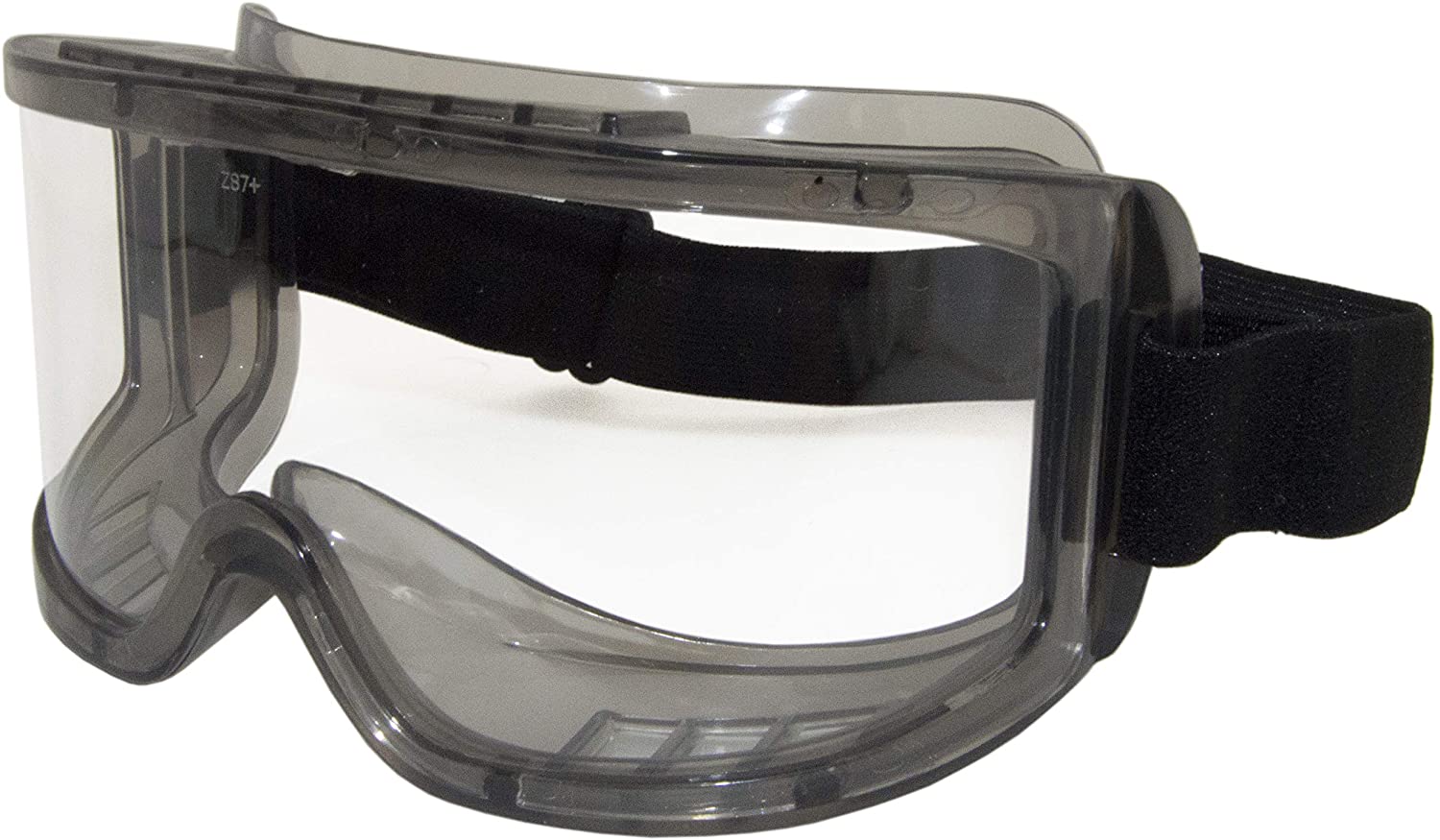 Adjustable AntiFog ANSI Z87+ Heavy Duty Safety Goggles, Wearable Over