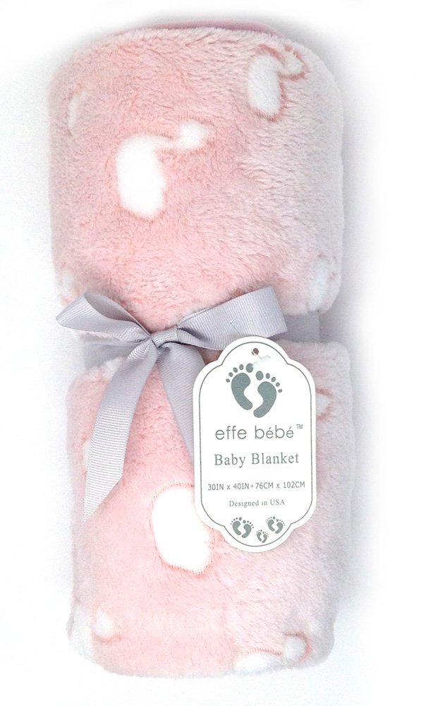 effe bebe coperta passeggino bambino in pile corallo anatra 30"x40" - Foto 14 di 16