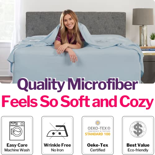 Extra Deep Pocket Perfect Fit Bed Sheets 1800 Collection Fit From