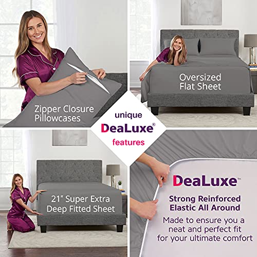 Extra Deep Pocket Perfect Fit Bed Sheets 1800 Collection Fit From