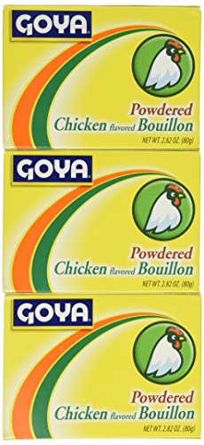 Goya Chicken Bouillon Cubes 2.82 OZ(Pack of 3)