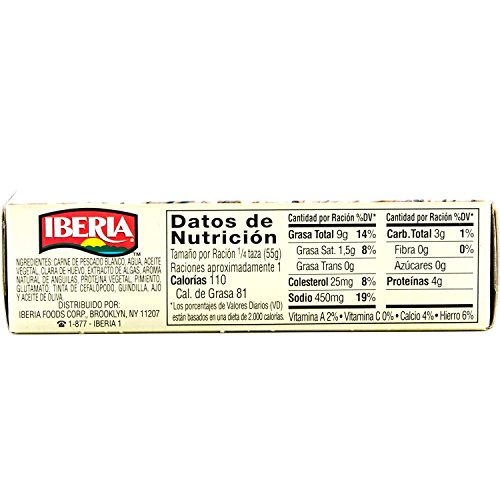 Iberia Baby Eels in Olive Oil, 4 oz Surimi Style Angulas - Picture 2 of 11