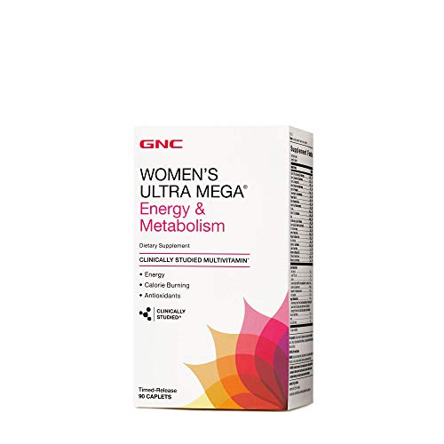 GNC Women's Ultra Mega Energy & Metabolism Multivitamin, 90 Count