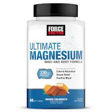 Force Factor Ultimate Magnesium Soft Chews, Orange Creamsicle (90 Count)