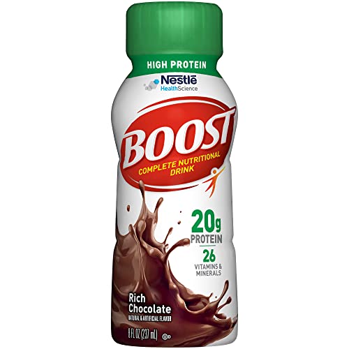 BOOST High Protein Nutritional Drink, Rich Chocolate (24-Pack)