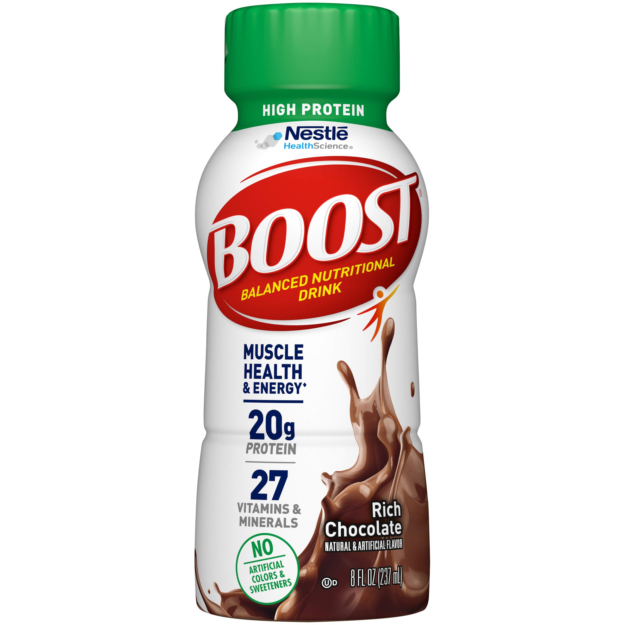 BOOST High Protein Nutritional Drink, Rich Chocolate (6-Pack)