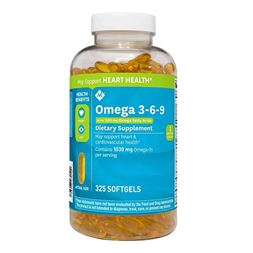 Member's Mark Omega 3-6-9 Supplement (325 Softgels)