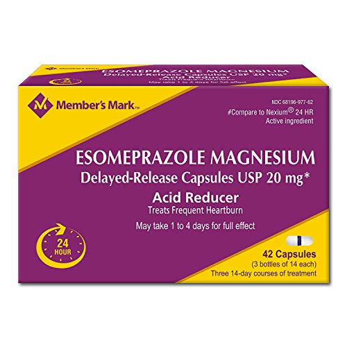 Member's Mark Esomeprazole Acid Reducer, 42 Count