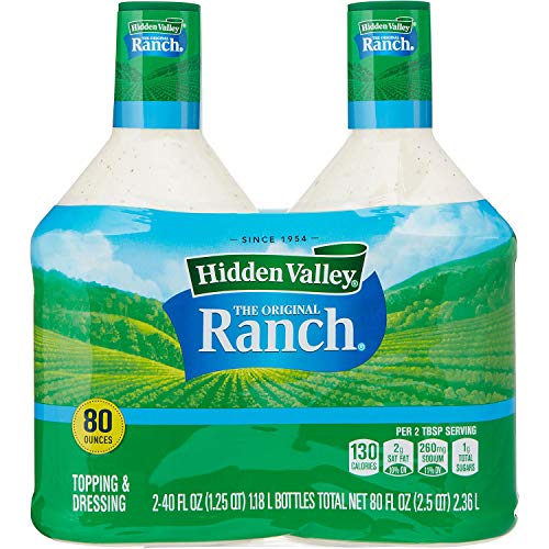 Hidden Valley Original Ranch Dressing, 40 oz (2-Pack)