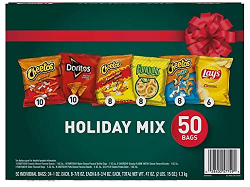 Frito-Lay Holiday Mix Snack Variety Pack (50 Count)