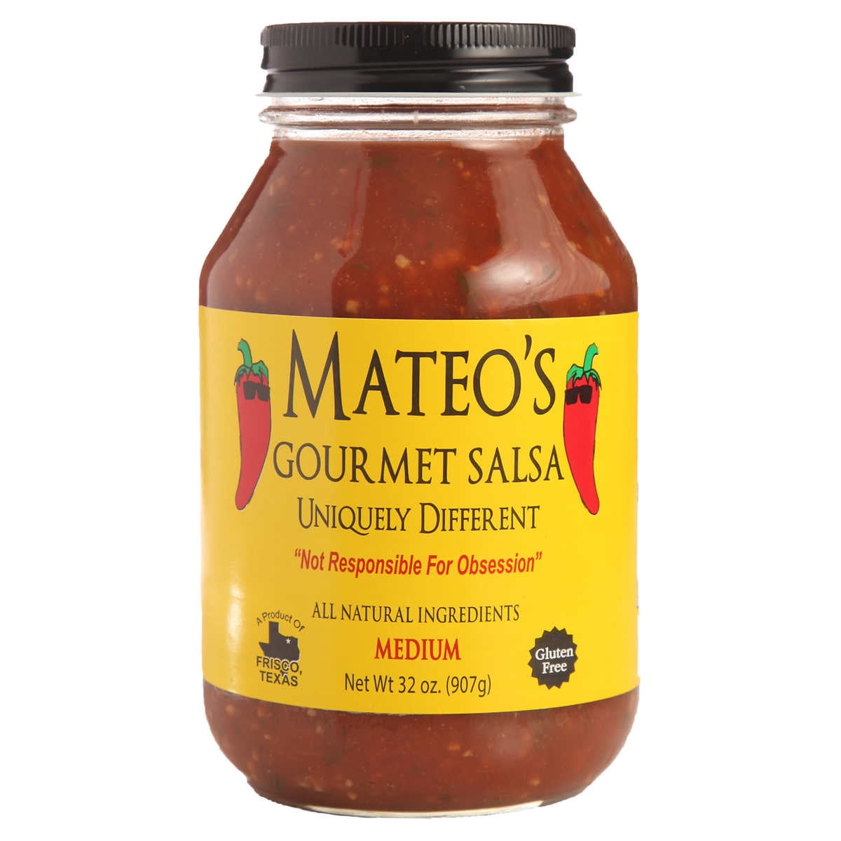 Mateo's Gourmet Medium Salsa, 32 oz