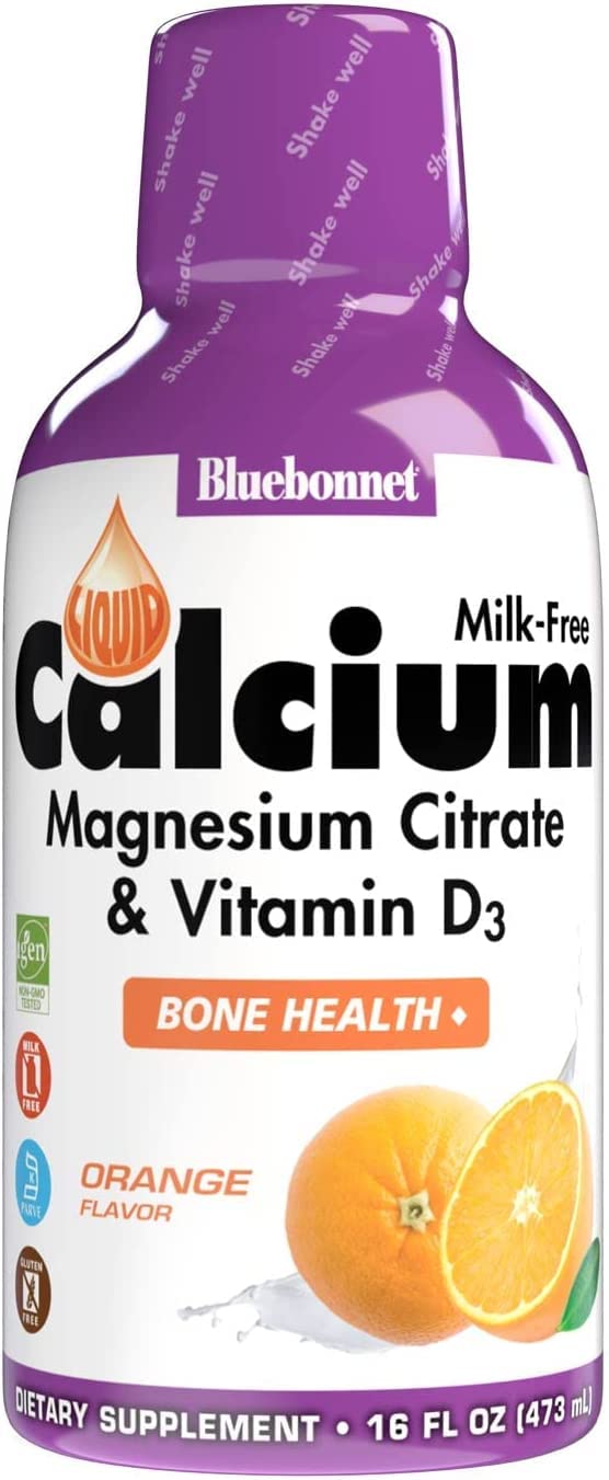 Bluebonnet Liquid Calcium Citrate, Orange