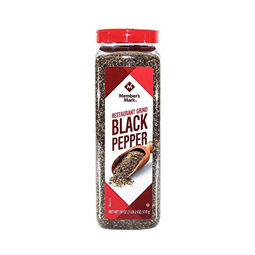 Member's Mark Restaurant Black Pepper, Ground (18 oz)