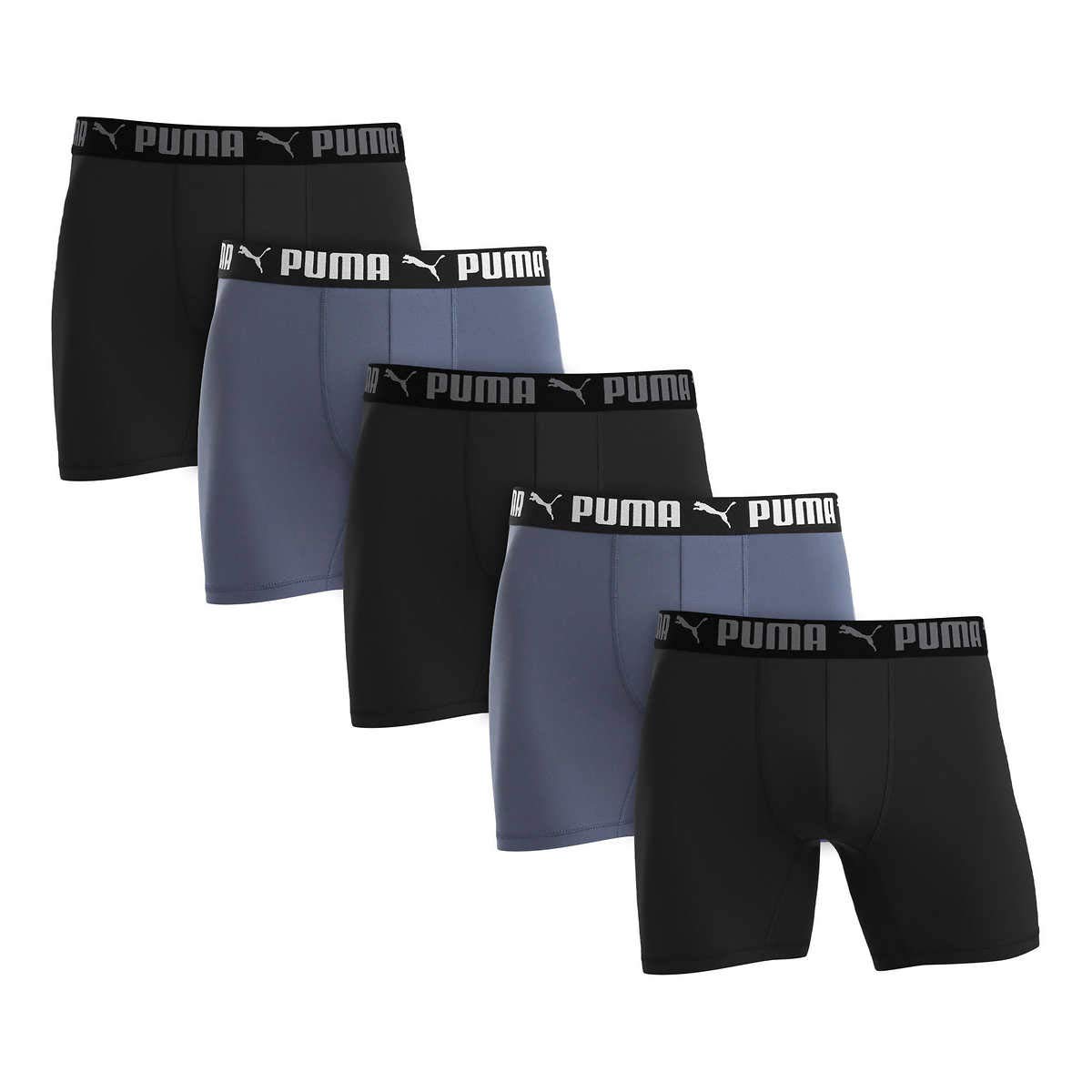 PUMA Men's Microfiber Boxer Briefs