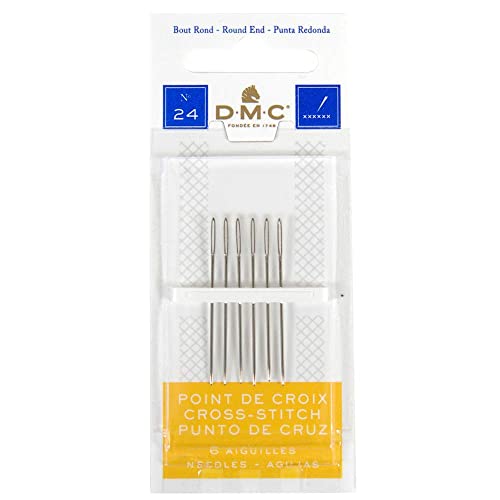 Dmc Cross Stitch Needles Size 24 Crossstitch
