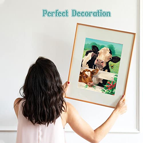 NAIMOER 5D Cows Diamond Painting Kits for Adults,Diamond Painting Kits