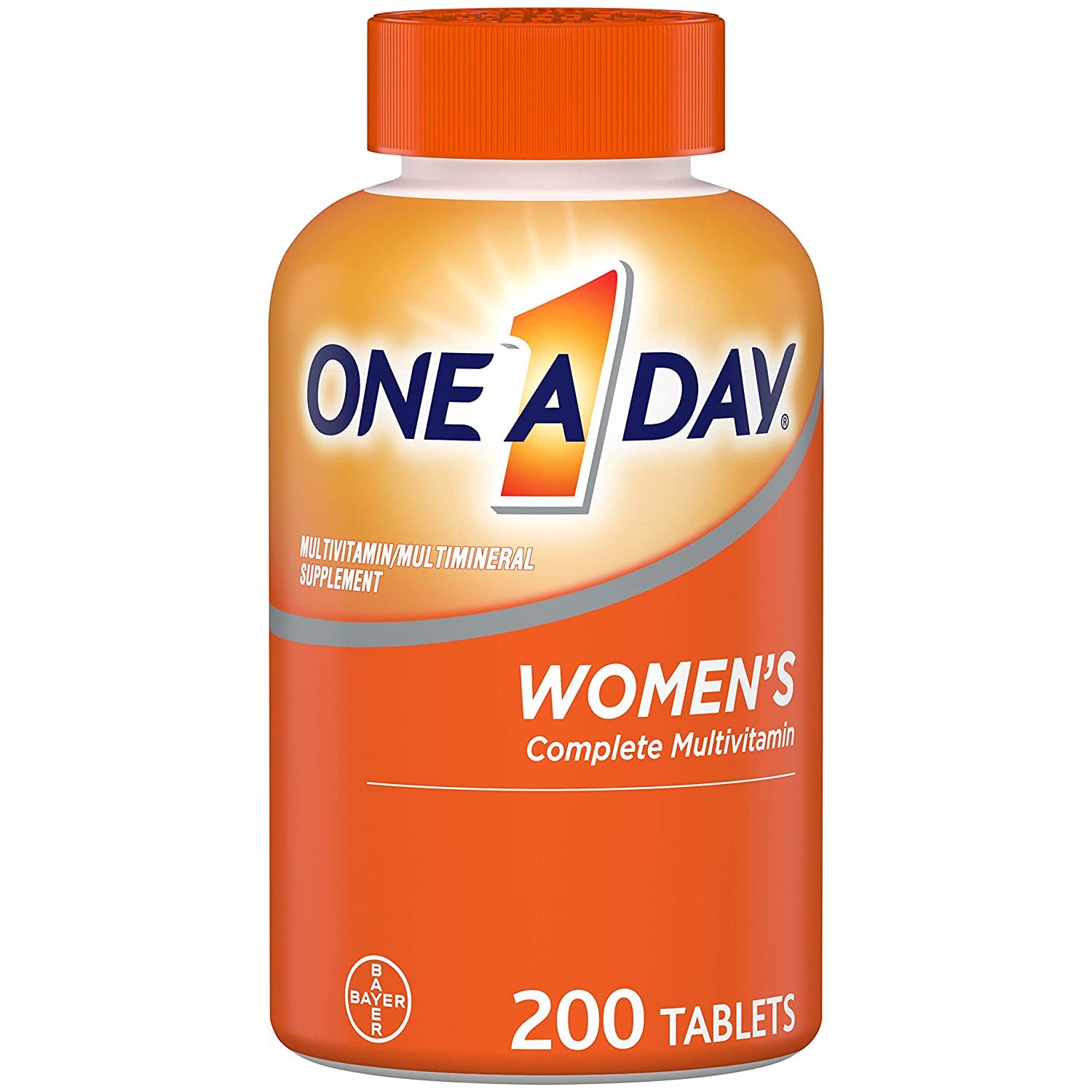 One A Day Women's Multivitamin Tablets, 200 Count