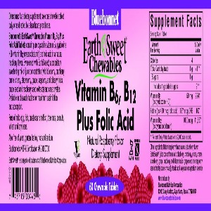 Bluebonnet EarthSweet Vitamin B Chewable Supplement