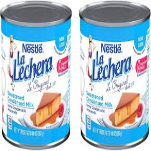 Nestle La Lechera Sweetened Condensed Milk (2 Pack, 28 oz Total)