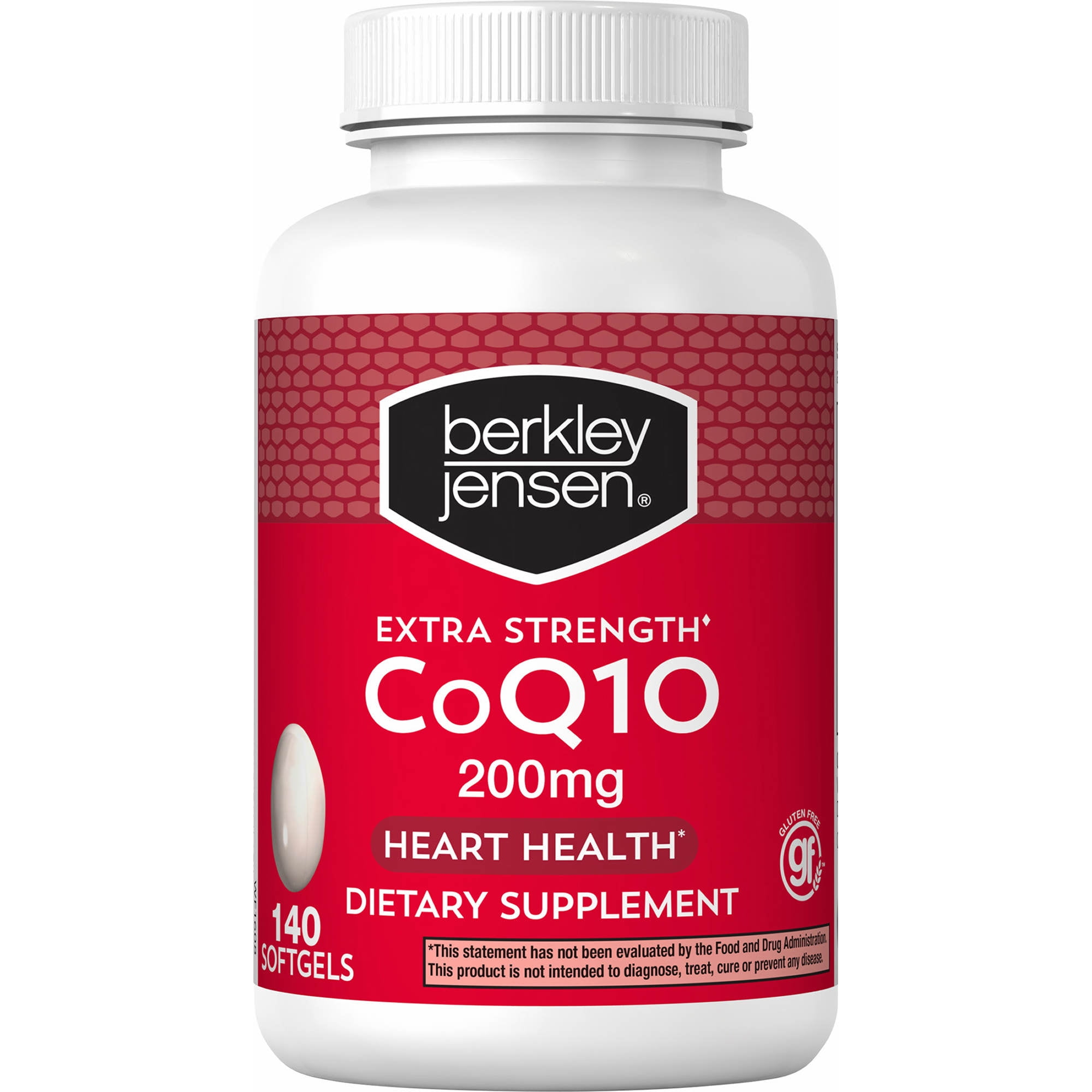 Berkley Jensen CoQ10 200 mg Softgels, 140 Count