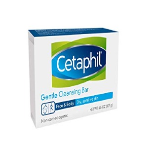 Cetaphil Gentle Cleansing Bar, 4.5 oz (Pack of 3)
