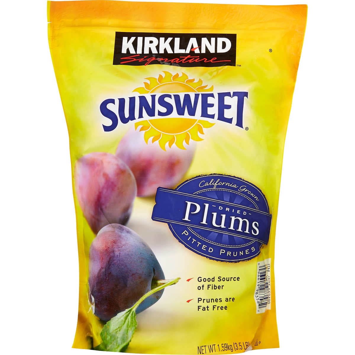 Kirkland Signature Sunsweet Whole Dried Plums