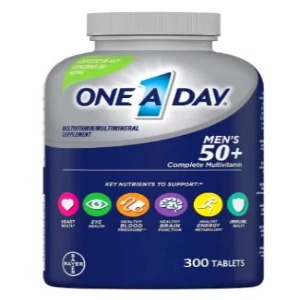 One A Day 50+ Healthy Advantage Multivitamin Capsules, 300 Count