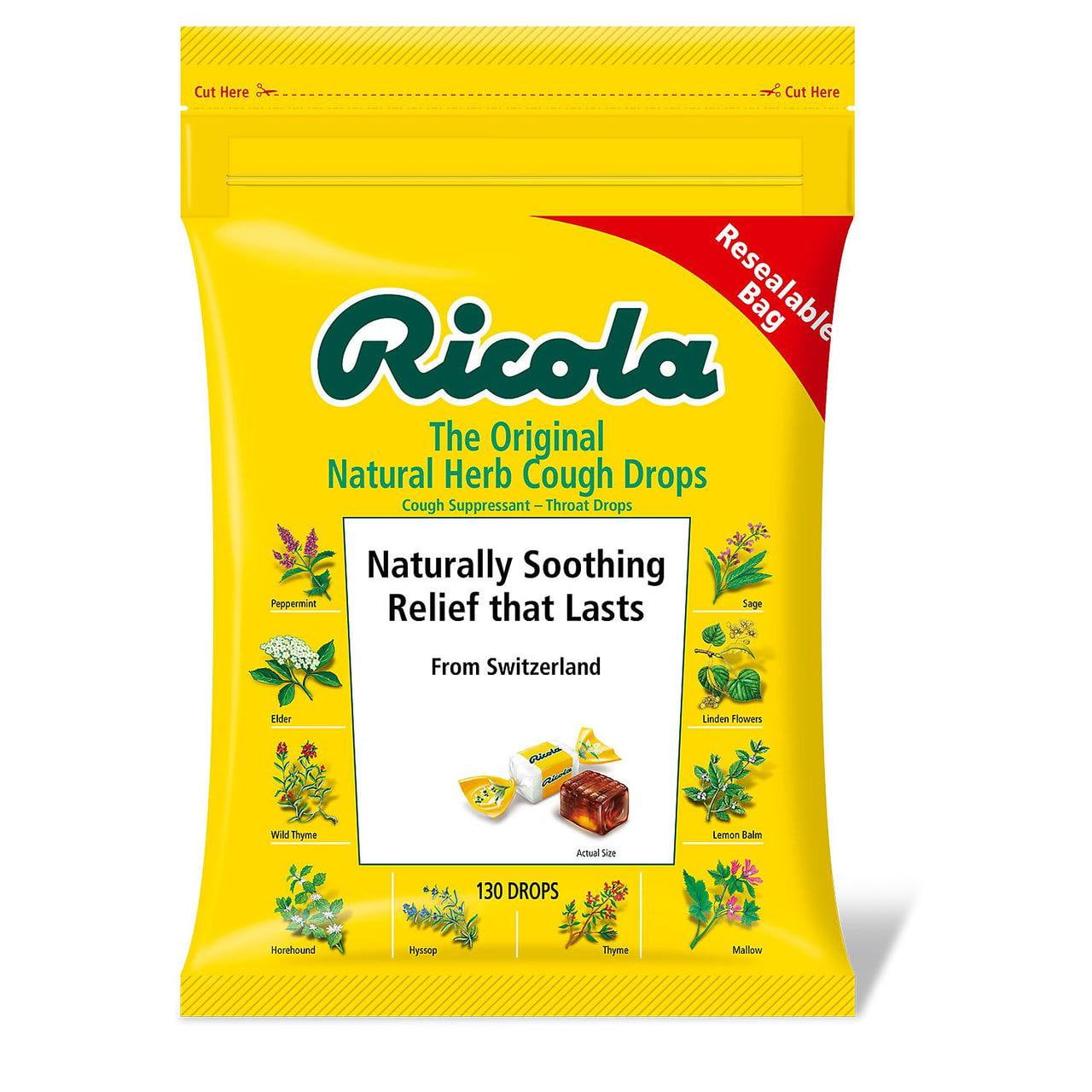 Ricola Original Herb Cough Drops, 115 ct
