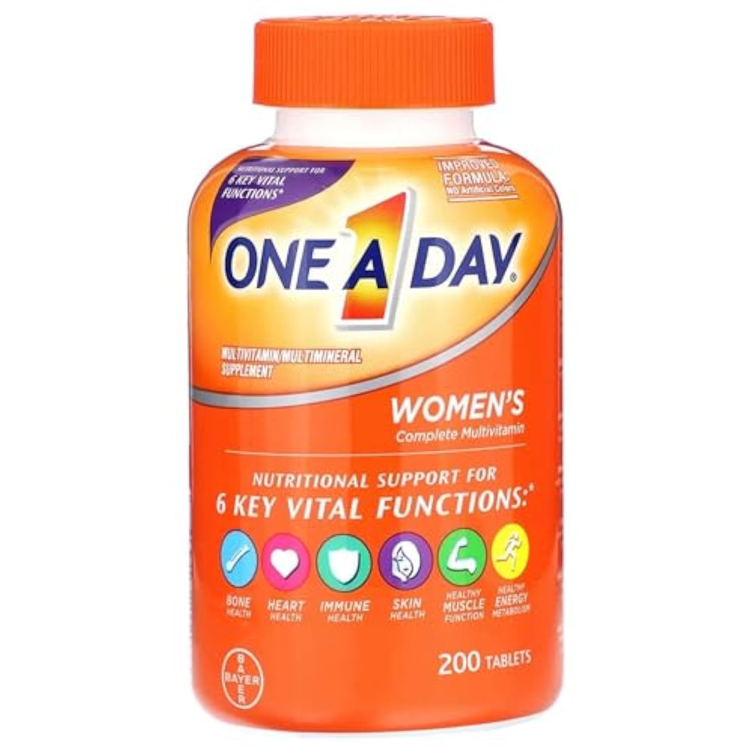 One A Day Women's Multivitamin – 200 Tablets
