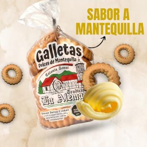 Tradiciones La Alemana Butter Cookies from Colonia Tovar, Venezuela, 7.05 oz