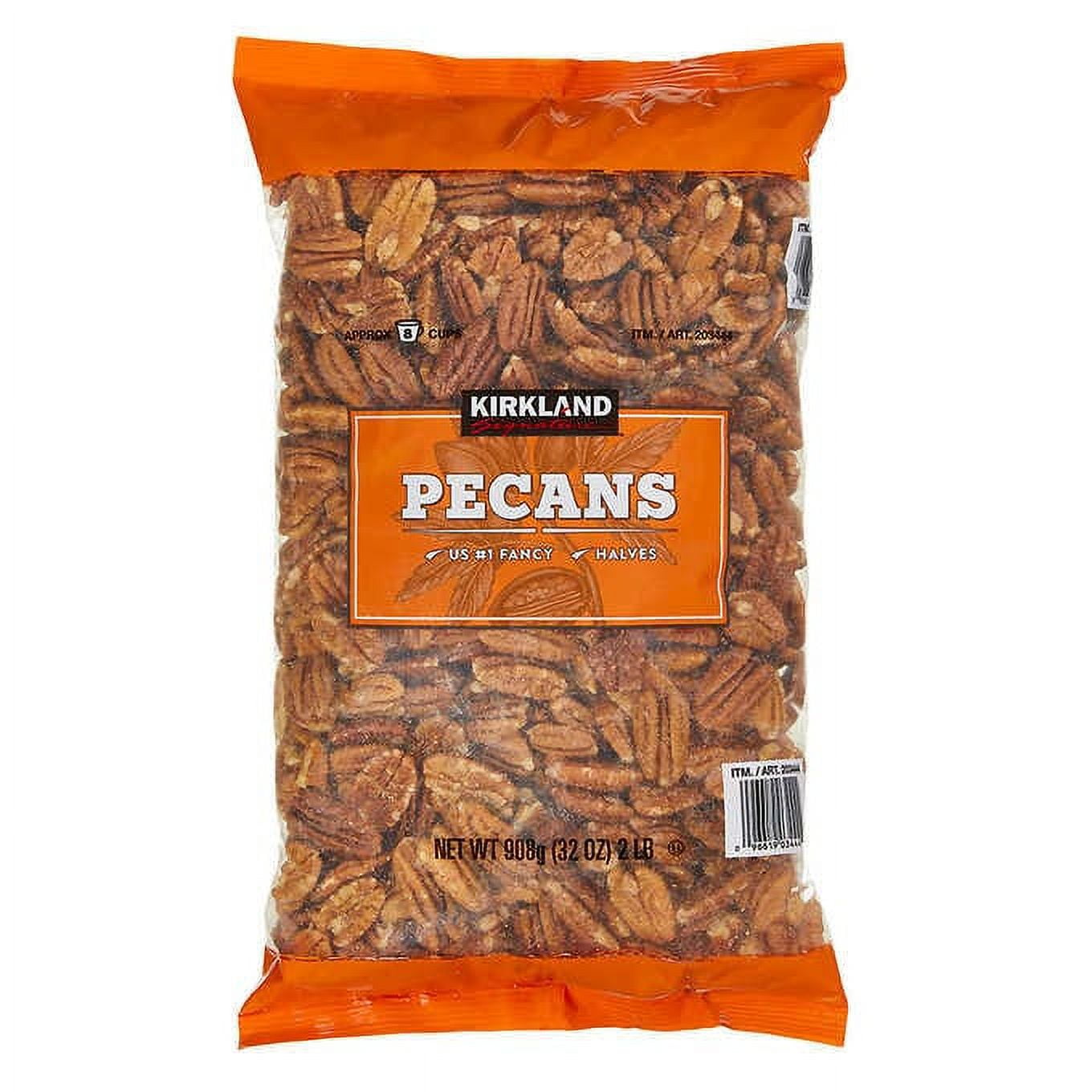 Kirkland Signature U.S. Fancy Pecan Halves, 2 lbs