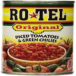 RO*TEL Original Diced Tomatoes and Green Chilies, 10 oz (Pack of 3)
