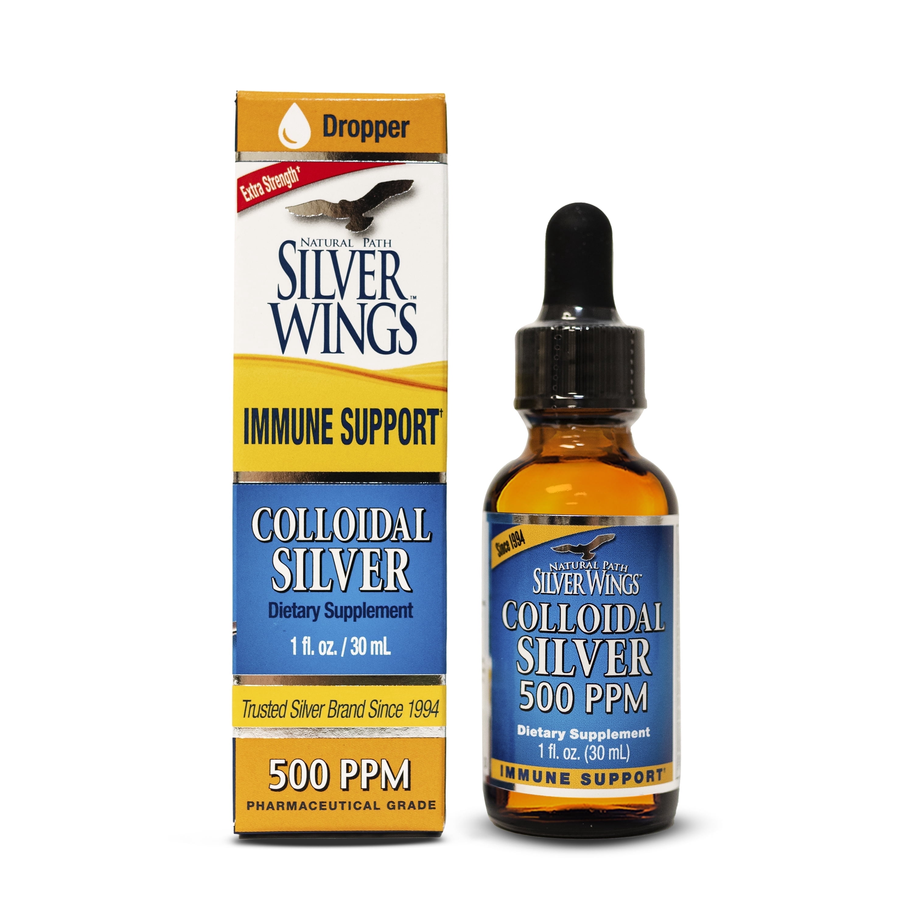 Natural Path Silver Wings Colloidal Silver Extra Strength