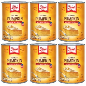 Libby's 100% Pure Pumpkin, 29 oz Cans (Pack of 6)
