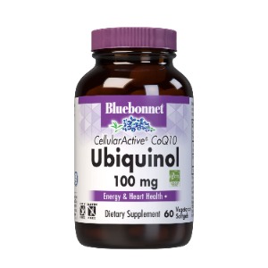 Bluebonnet Cellular Active CoQ10 Ubiquinol 100 mg, 60 Softgels