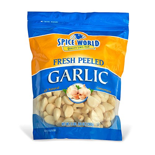 Peeled Fresh Garlic Cloves, 3 lb Bag