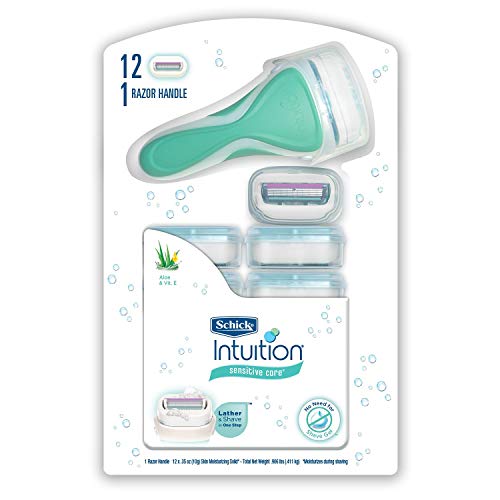 Intuition Plus Women's Razor Refill Cartridges (12 Count)