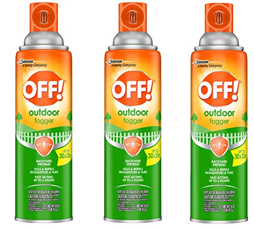 OFF! Backyard Pretreat Outdoor Fogger, 16 oz (3-Pack)